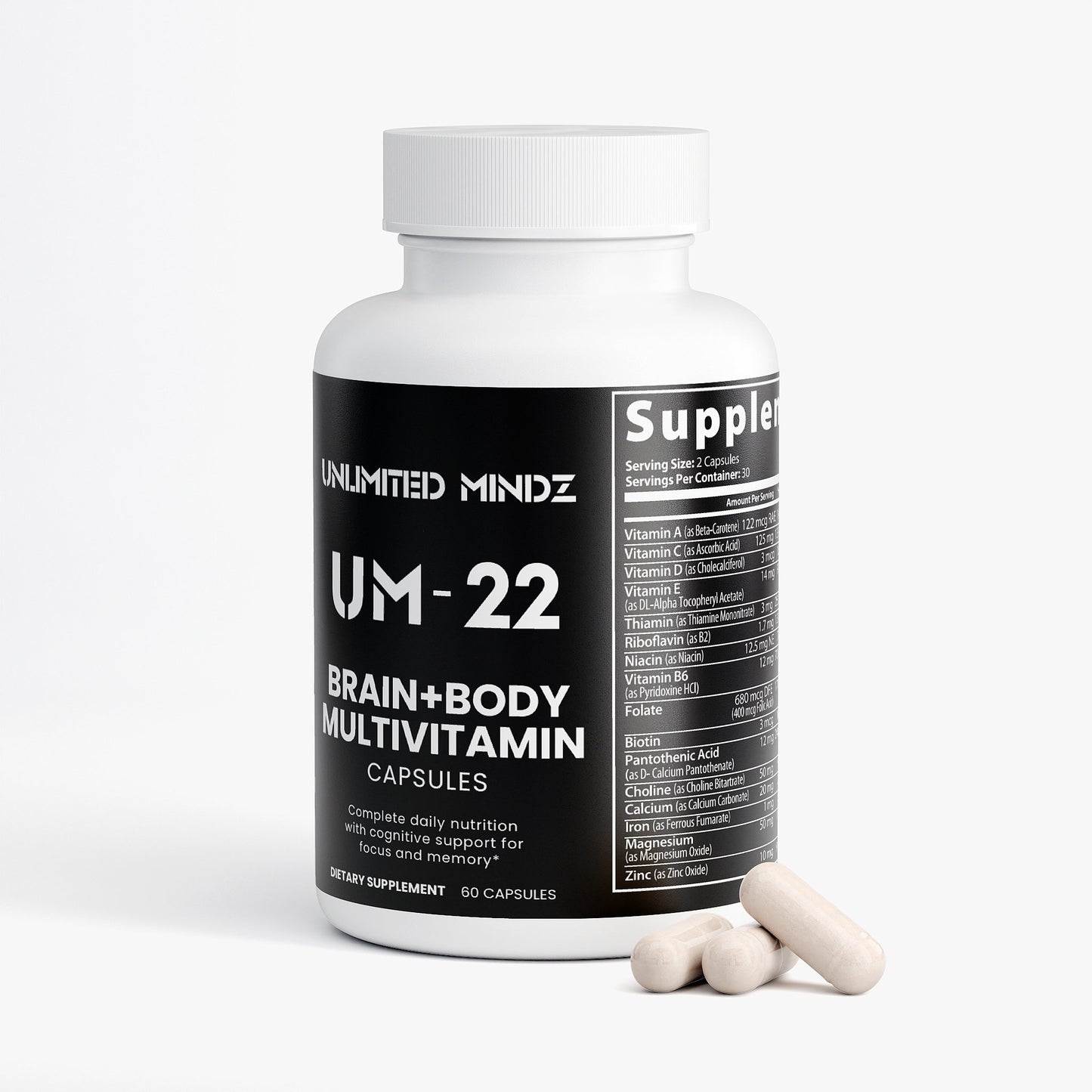 UM-22 Brain + Body Multivitamin