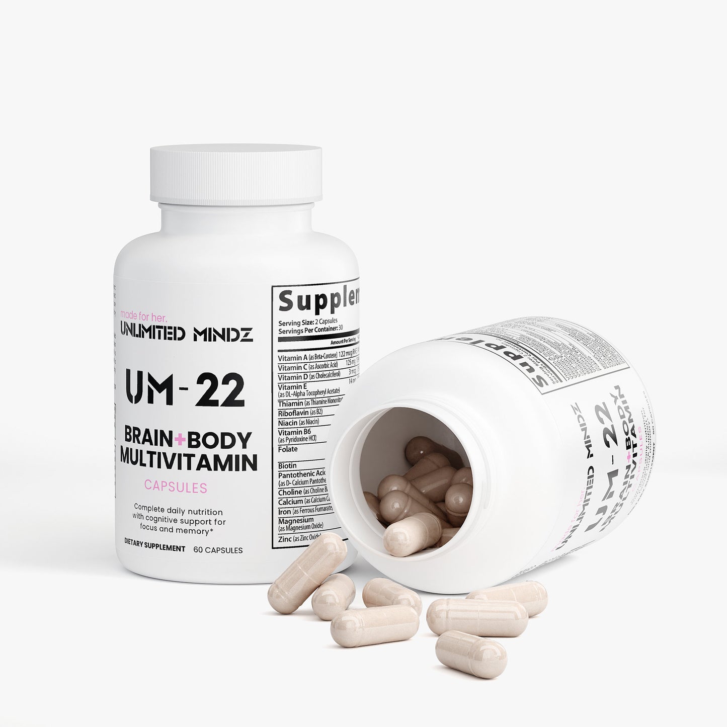 UM-22 her Brain + Body Multivitamin