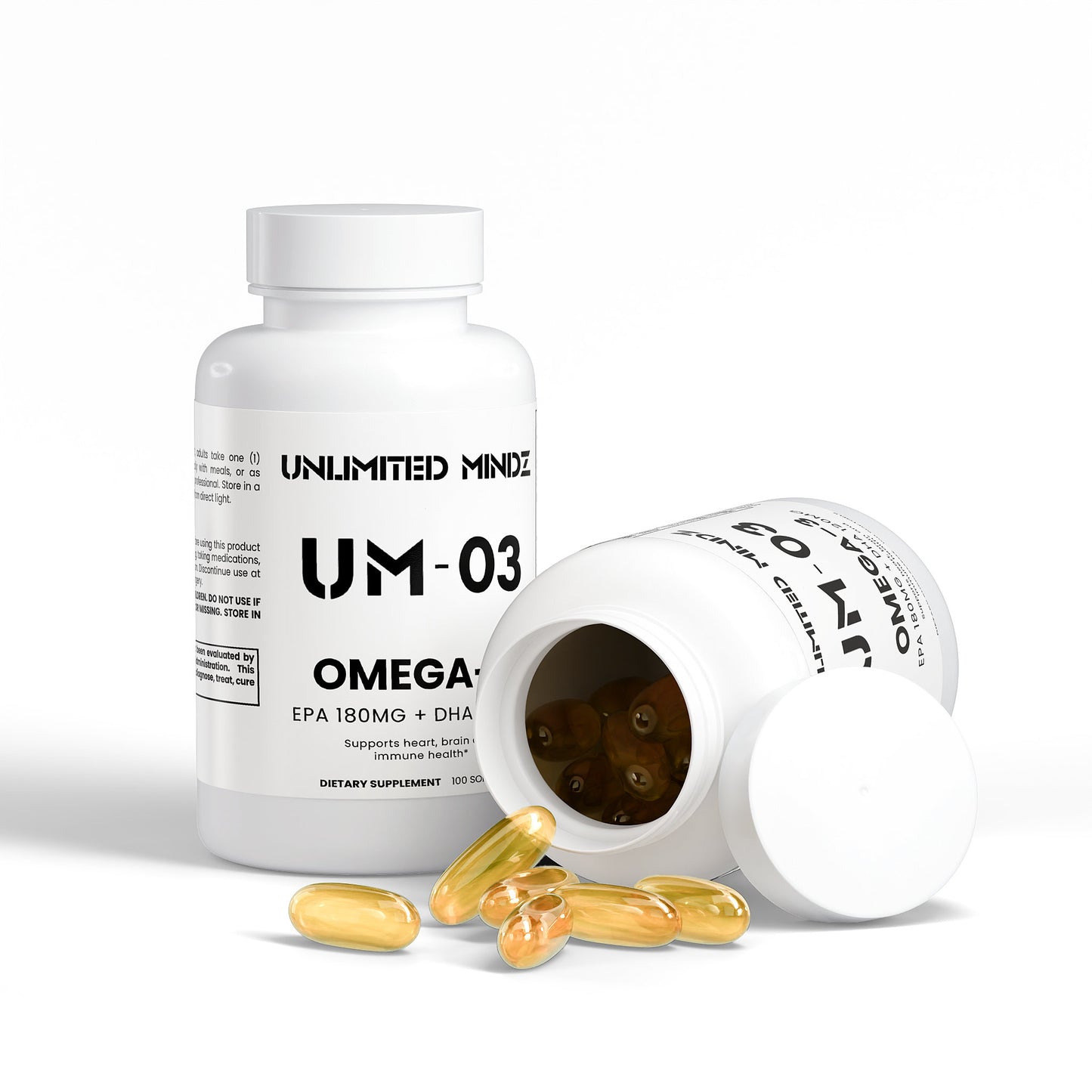 UM-03 Omega-3 EPA 180mg + DHA 120mg