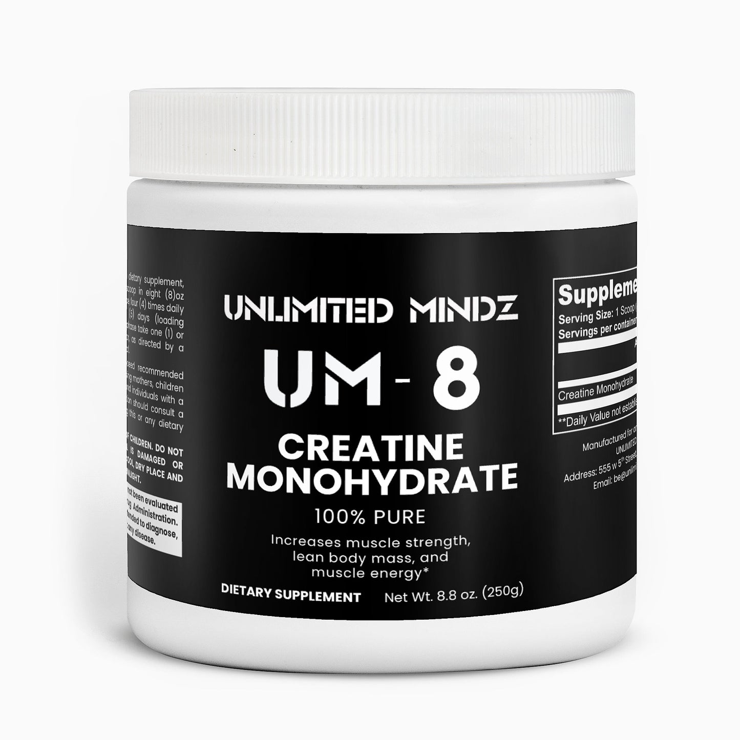 UM-8 Creatine Monohydrate