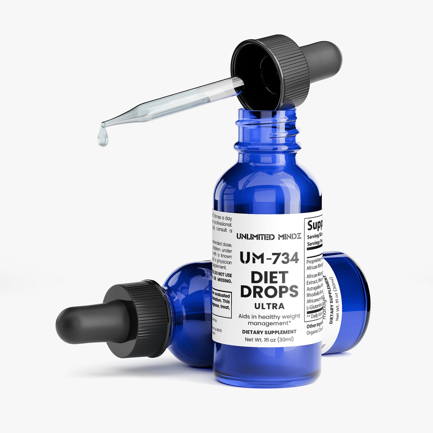 UM-734 Diet Drops Ultra 1 oz