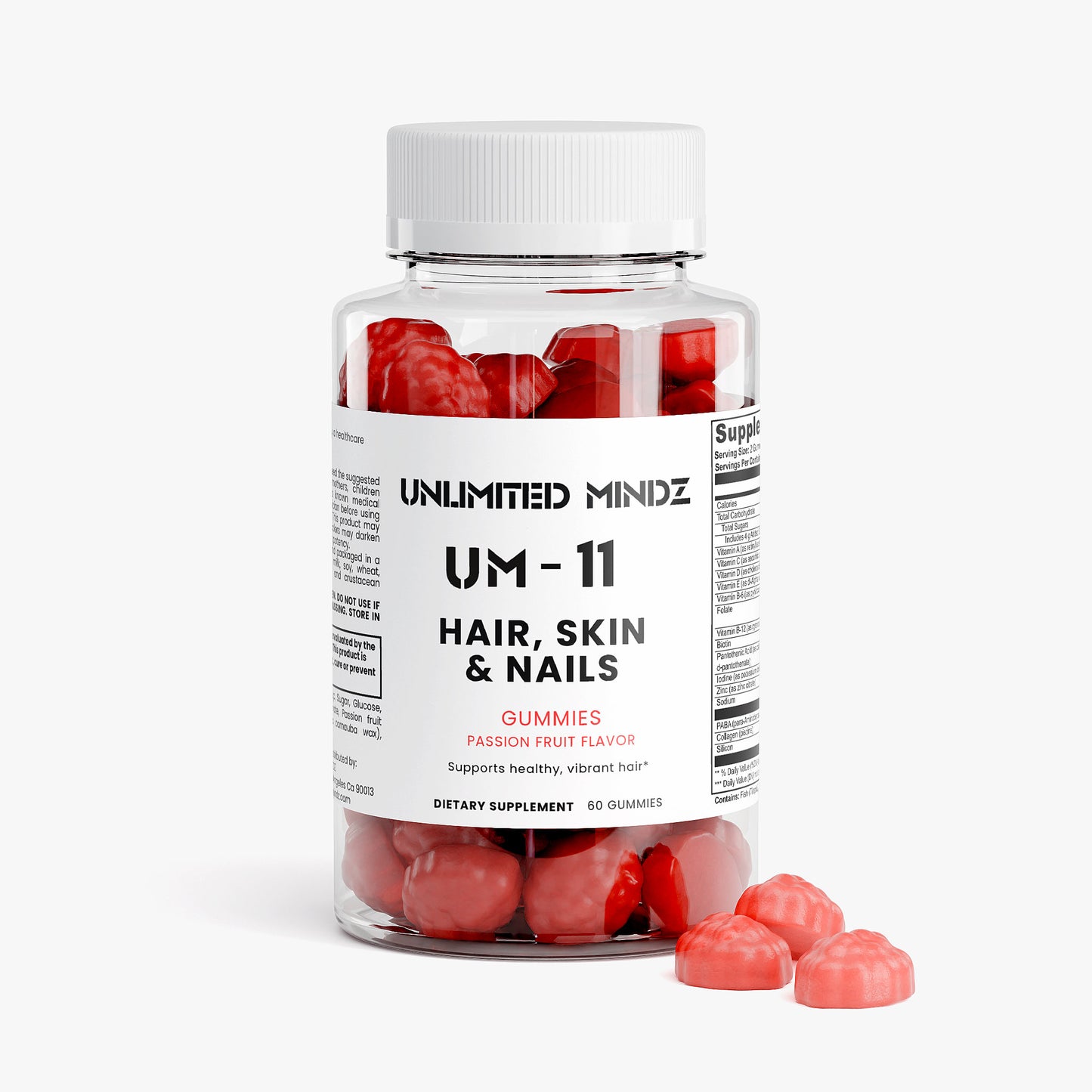 UM-11 Hair, Skin & Nails Gummies
