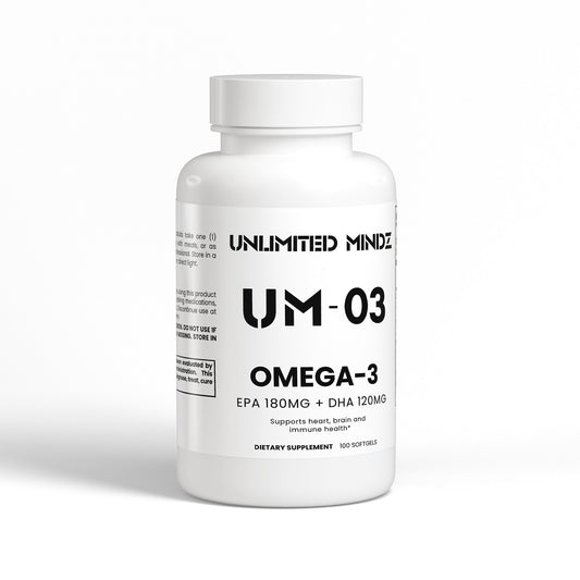 UM-03 Omega-3 EPA 180mg + DHA 120mg