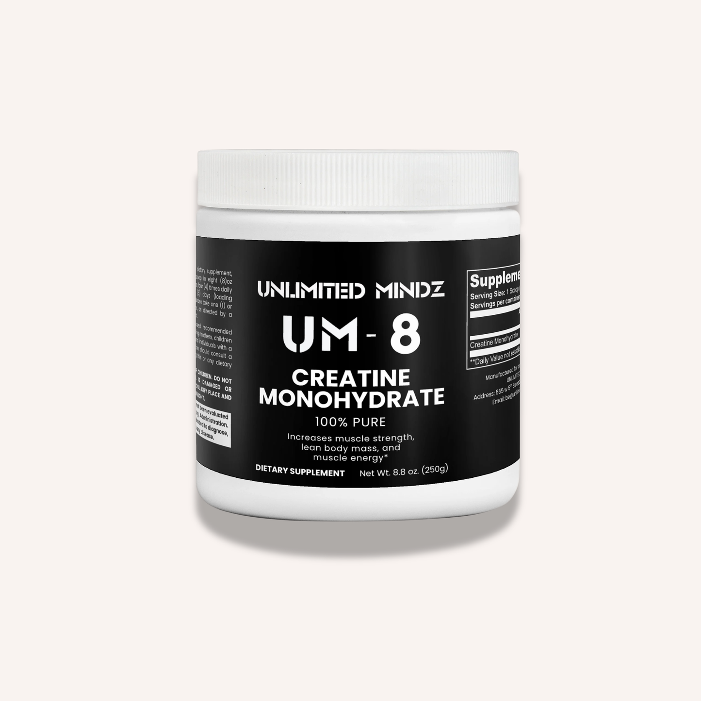 UM-8 Creatine Monohydrate